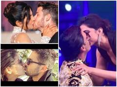 Photos: प्रियंका चोपड़ा से लेकर रणवीर सिंह तक, बॉलीवुड के इन सितारों खुलेआम किया अपने पार्टनर को KISS