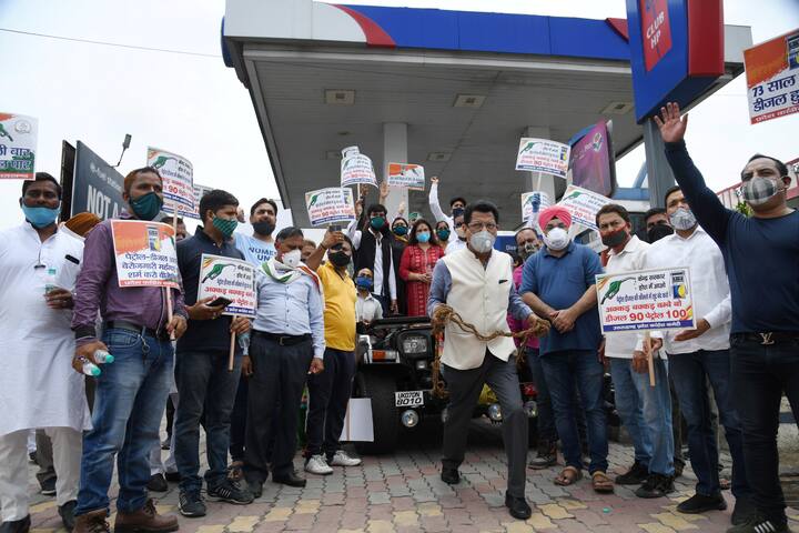 Congress general secretary KC Venugopal reportedly informed that the protests were organised by the local units of the Opposition party following Covid-19 protocols as prescribed by the local, district and state administrations. (Image: PTI)