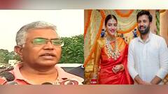 Nusrat-Nikhil Controversy: 'কত বড় প্রতারক! যার বিয়েই হল না, তার নিমন্ত্রণ রাখলেন মমতা!', নুসরত প্রসঙ্গে আক্রমণ দিলীপের