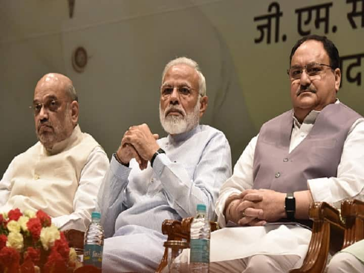 PM Modi Meets Amit Shah, JP Nadda Over Possible Cabinet Reshuffle; Even UP Rumbling On Agenda PM Modi Meets Amit Shah, JP Nadda Over Possible Cabinet Reshuffle; Even UP Rumbling On Agenda