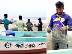 அன்றாட பிழைப்பிற்கு சிரமப்படுகிறோம்...’ இரட்டை சோகத்தில் மீனவர்கள்!