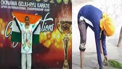 ਕਰਾਟੇ ਦੀ ਕੌਮਾਂਤਰੀ ਖਿਡਾਰਨ ਖੇਤਾਂ 'ਚ ਝੋਨਾ ਲਾਉਣ ਨੂੰ ਮਜਬੂਰ