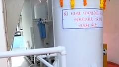 ગાંધીનગરના માણસામાં નાયબ મુખ્યમંત્રી નિતિન પટેલના હસ્તે ઑક્સીજન પ્લાન્ટનું લોકાર્પણ