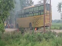 बिहार: सहरसा से दिल्ली जा रही बस में लगी आग, कंडक्टर की मौत, छह से अधिक यात्री घायल