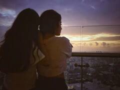 In Pics : जान्हवी कपूरच्या घरातून दिसली 'ये शाम मस्तानी..'