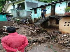 उत्तराखंडः रुद्रप्रयाग में भारी बारिश, नरकोटा गांव के कई घरों में घुसा मलबा, दहशत में ग्रामीण