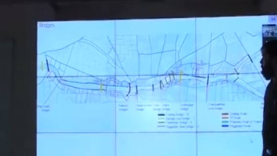 આજી રિવર ફ્રન્ટની ડિઝાઇન તૈયાર, RMC હૉલમાં કરાયું પ્રેઝેંટેશન