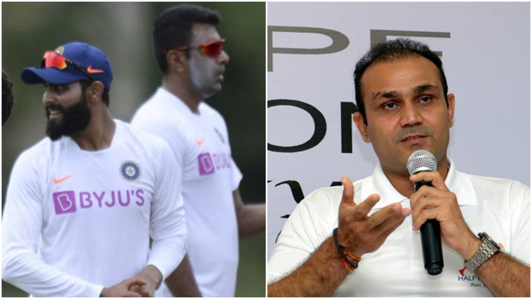 Virender Sehwag Thinks Both Ravichandran Ashwin & Ravindra Jadeja Should Play In WTC21 Final Sehwag Thinks Both Ashwin & Jadeja Should Play In WTC21 Final
