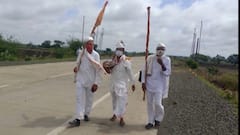 Ashadhi Wari : सरकारकडून निर्बंध, तरीही बीडमधील वारकऱ्यांची पायी वारी