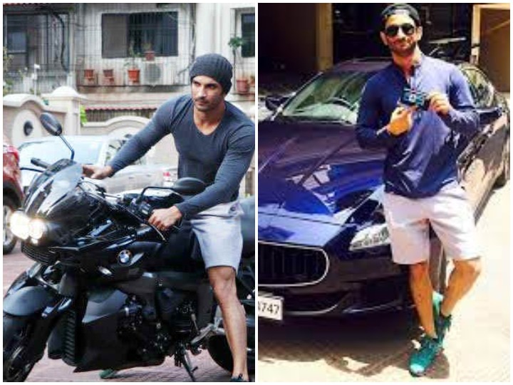 Sushant singh store rajput bmw bike