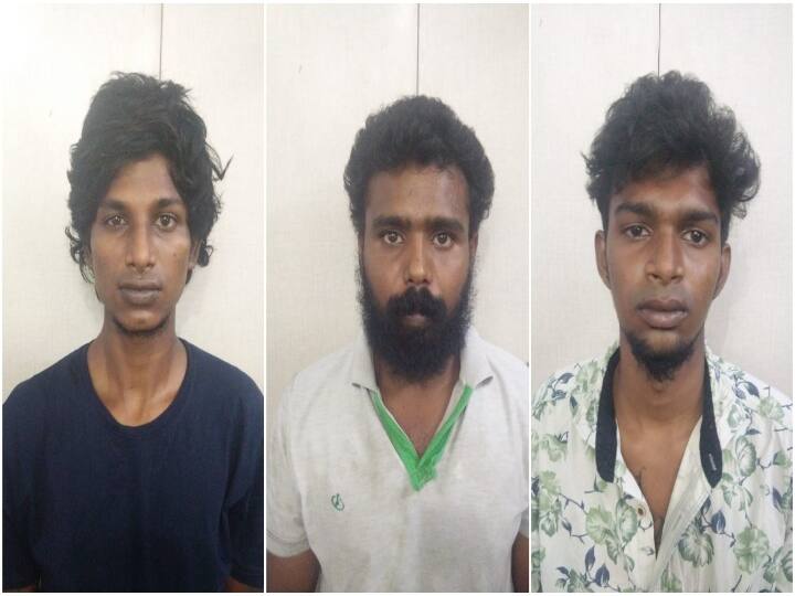 police arrest 3 youngsters for try to Sale of cannabis சென்னை : நீலாங்கரையில் கஞ்சா கடத்தலில் ஈடுபட்டு, விற்க முயன்ற 3 இளைஞர்கள் கைது!