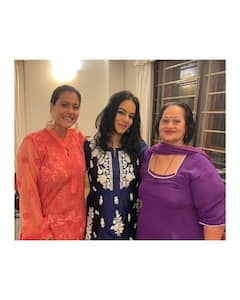 PIC Of The Day: Kajol Devgn Poses For A Happy Photo With Mother-In-Law & Daughter Nysa