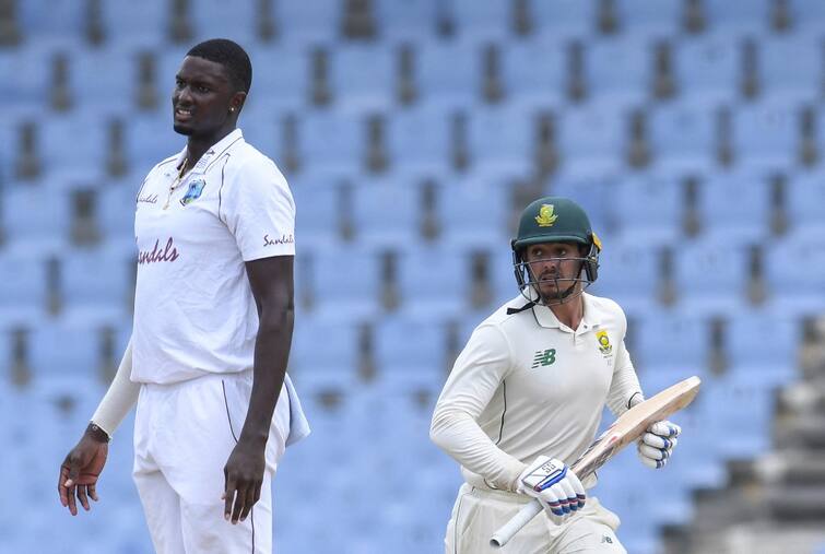 West Indies Vs South Africa: Awful Batting Performance By Windies Paves Way For Possible Day 3 Loss | Match Summary Awful Batting Performance By West Indies Paves Way For Possible Day 3 Loss Against South Africa 