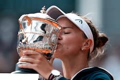 French Open 2021: Barbora Krejcikova Wins First Grand Slam Title In Paris; Checkout Winning Moments 