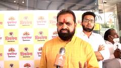 Shiv Sena MLA Dilip Lande stands by his act of dumping garbage on contractor