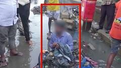 शिवसेना आमदाराने नालेसफाई कंत्राटदाराला बसवलं नाल्याच्या कचऱ्यात, शिवसेना आमदाराची दादागिरी