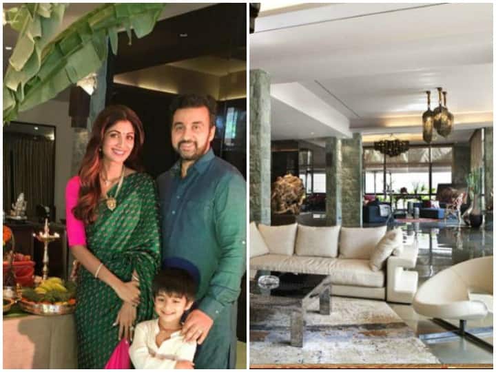 शिल्पा शेट्टी बॉलीवुड में सबसे फिट एक्ट्रेस मानी जाती हैं. फैन्स उनके डांस और फिटनेस के दीवाने हैं. शिल्पा सोशल मीडिया पर भी काफी एक्टिव हैं. और वहां अपनी फैमिली और काम सभी की अपडेट फैन्स के साथ शेयर करती हैं. शिल्पा कई बार अपने इंस्टाग्राम अकाउंट पर अपने आलीशान बंगले की फोटोज औऱ वीडियो भी शेयर कर चुकी हैं. फैन्स उनकी हर पोस्ट को बेहद पसंद करते हैं फिर चाहे वो उनके खाने का वीडियो हो या योगा का. लेकिन आज हम आपको उनकी फिटनेस के बारे में नहीं बल्कि उनके आलीशान बंगले की सैर करवाने जा रहे हैं. देखिए कुछ तस्वीरें.....