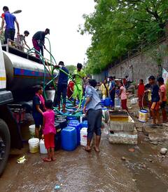 IN PICS | Delhi Water Crisis: Long Queues, Hours Of Wait Yet Empty Vessels In Summer Season Amid Covid Pandemic