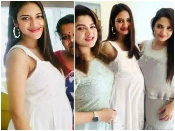 Nusrat Jahan Pregnant: લગ્ન તુટવાની ચર્ચાઓ વચ્ચે નુસરત જહાંની બેબી બમ્પ ફ્લૉન્ટ કરતી તસવીર થઇ વાયરલ, જુઓ.......