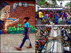 IN PICS | Delhi Water Crisis: Long Queues, Hours Of Wait Yet Empty Vessels In Summer Season Amid Covid Pandemic