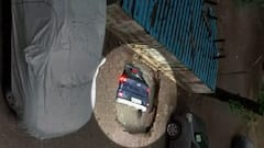 Mumbai rains: Car disappears in sinkhole, video goes viral!