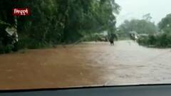 Sindhudurg Rain : सिंधुदुर्ग जिल्ह्यातील जनजीवन विस्कळीत, सखल भागातील अनेक रस्ते पाण्याखाली