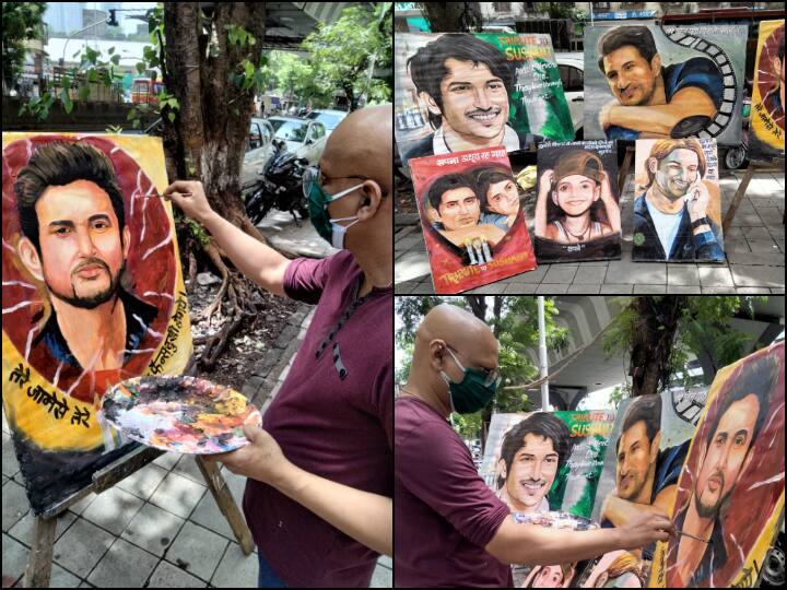 Sushant Singh Rajput Death Anniversary Painter Sagar Kambli Creates Stunning Portraits To Pay Tribute To SSR Sushant Singh Rajput Death Anniversary: Painter Creates Stunning Portraits To Pay Tribute To SSR