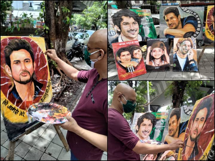 Sushant Singh Rajput Death Anniversary: Painter Creates Stunning Portraits To Pay Tribute To SSR