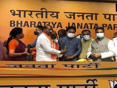 तेलंगाना के पूर्व मंत्री एटाला राजेंद्र बीजेपी में हुए शामिल, केंद्रीय मंत्री धर्मेंद्र प्रधान और जी किशन रेड्डी की मौजूदगी में ली सदस्यता