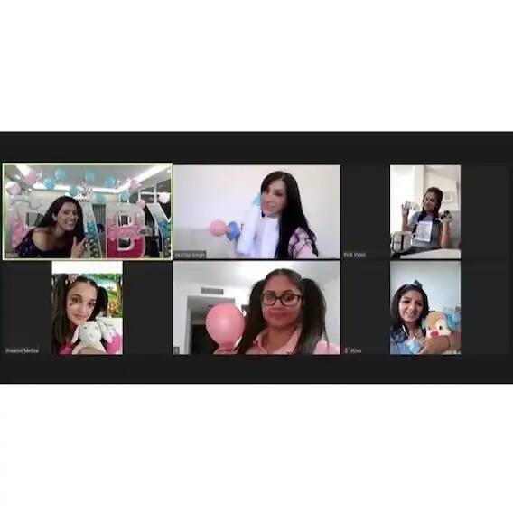 गीता बसराच्या  व्हर्च्युअल डोहाळे जेवणाचा सोहळा अगदी जोरदारपणे साजरा करण्यात आला. (Image courtesy - @geetabasra/Instagram)