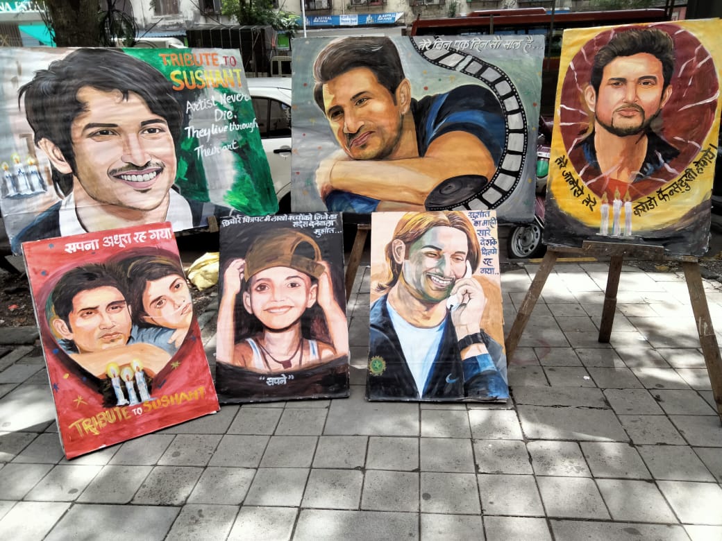 Sushant Singh Rajput Death Anniversary: Painter Creates Stunning Portraits To Pay Tribute To SSR