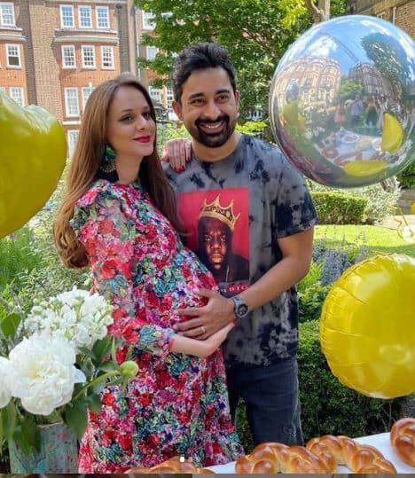 ‘Roadies’ fame Rannvijay Singh Singha and his wife, Prianka Singha are all set to welcome their second child soon and recently the latter’s baby shower took place in London. [pic credit: Instagram/ Prianka Singha]