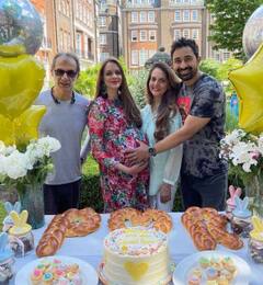 Gorgeous PICS From Rannvijay Singha's Pregnant Wife Prianka’s BABY SHOWER In London