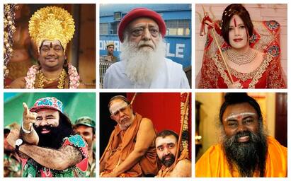 The self claimed Godmen of India and the sexual harassment cases against them Godmen of India | ஆசாராம் முதல் சிவசங்கர் பாபா வரை ..- பாலியல் சர்ச்சை பாபாக்கள் ஒரு ரீவைண்ட்! 