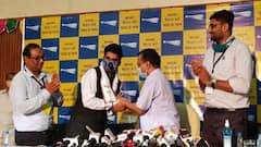 'ઇસુદાનભાઇ આપ આગે બઢો હમ તુમ્હારે સાથ હૈ', કેજરીવાલની હાજરીમાં લાગ્યા નારા