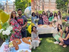 Prianka Singha Baby Shower Photos: लंदन में हुई रणविजय सिंह पत्नी की गोद भराई की रस्म, तस्वीरें हैं इमोशनल करने वाली