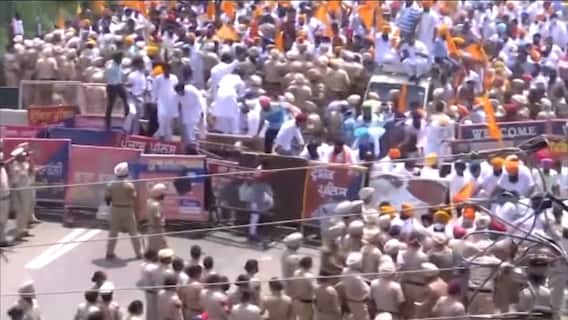 Shiromani Akali Dal : पंजाब सरकारविरोधात मोहालीत शिरोमणी अकाली दलाचं मोठं आंदोलन