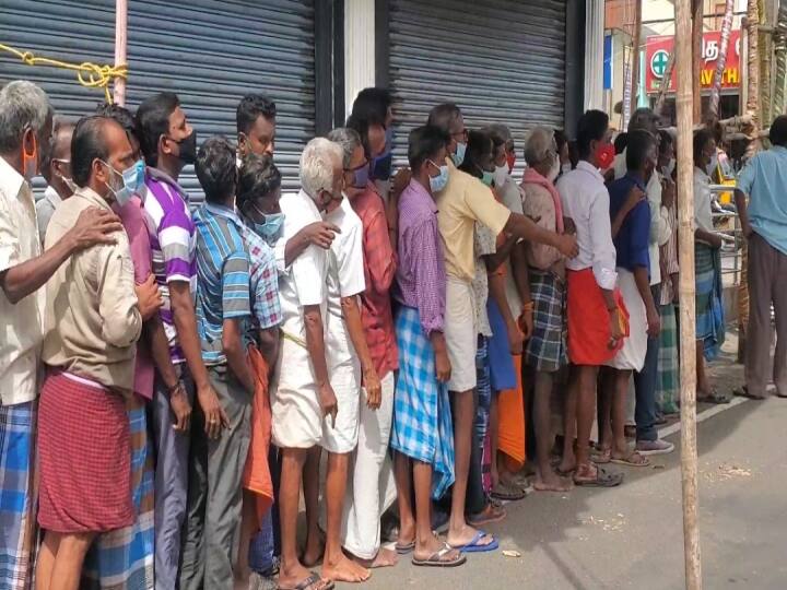 Tamil Nadu sees liquor sales of Rs 164.87 crore on day 1 of reopening TASMAC | திறந்த பலனை அடைந்தது டாஸ்மாக்... ஒரே நாளில் ரூ.164 கோடியை தாண்டிய விற்பனை!