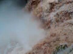 In Pics | भक्ती आणि निसर्ग सौंदर्याचा मिलाफ, रत्नागिरीतील धूतपापेश्वर धबधबा ओसंडून वाहतोय!