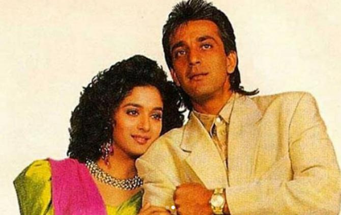 Throwback: जब Sanjay Dutt ने मांगी Madhuri Dixit से माफी, जानिए क्या था धक-धक गर्ल का रिएक्शन