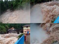 In Pics | भक्ती आणि निसर्ग सौंदर्याचा मिलाफ, रत्नागिरीतील धूतपापेश्वर धबधबा ओसंडून वाहतोय!