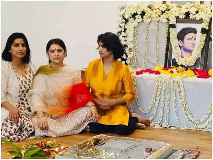 Sushant Singh Rajput's sisters remembered their brother said you have become immortal Sushant Singh Rajput Death Anniversary: परिवार ने दी सुशांत को श्रद्धांजलि, बहनों ने कहा- भाई, तुम अमर हो गए हो
