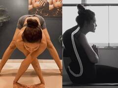 फिट रहने के लिए योगा करती हैं ग्लैमरस एक्ट्रेस ईशा गुप्ता, उनकी ये तस्वीरें आपको भी करेंगी Inspire, देखें