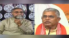 WB Politics: 'রাজ্যপালকে হজম করতে পারছে না তৃণমূল', মন্তব্য দিলীপের, পাল্টা তাপস রায়