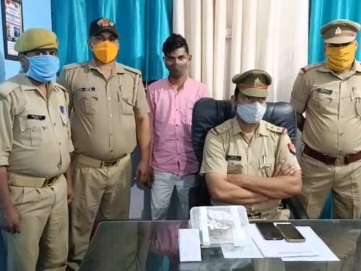 Crook arrested for demanding extortion of 50 lakhs in gorakhpur ANN गोरखपुर: पुलिस के ऑपरेशन तमंचा अभियान का दिखा असर, 50 लाख की रंगदारी मांगने वाला बदमाश गिरफ्तार