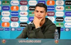 Euro 2020: Cristiano Ronaldo Removes Coca-Cola During Presser, Endorses To 'Drink Water'