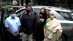 Shatrughan Sinha and Sonakshi Sinha plant sapling near their bungalow 'Ramayana'