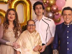 PICS: Govinda Celebrates His Wife Sunita Ahuja's 50th Birthday In Style