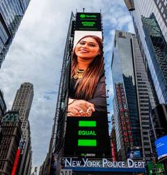 New York's Times Square 'ਤੇ ਅਫਸਾਨਾ ਖਾਨ