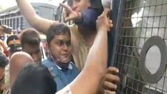 Shivsena Bhavan | सेना भवनाबाहेर भाजपच्या आंदोलनानंतर परिसरात शिवसैनिकांची गर्दी